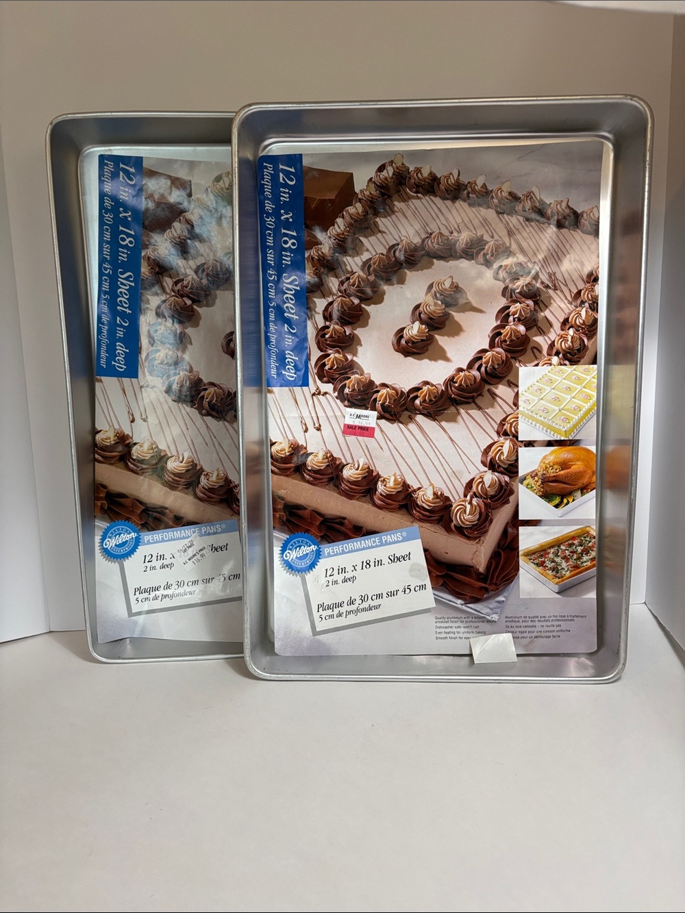 Wilton Silver Baking Sheet Pans (Set of 2)